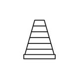 Tráfego, ícone do esboço do cone Pode ser usado para a Web, logotipo, app móvel, UI, UX ilustração royalty free Tráfego, ícone do esboço do cone Pode ser usado para a Web, logotipo, app móvel, UI, UX ilustração royalty free