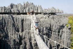 tsingy bemarahabro de arkivfoton tsingy bemarahabro de arkivfoton