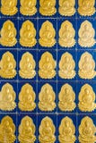 Tuile Kek Lok Si Temple Penang Malaysia de mur de Bouddha photographie stock libre de droits Tuile Kek Lok Si Temple Penang Malaysia de mur de Bouddha photographie stock libre de droits