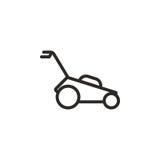 Tuin, gazon, maaimachine vectorpictogram Element van ontwerphulpmiddel voor mobiele concept en webtoepassingenvector Dun lijnpict royalty-vrije illustratie Tuin, gazon, maaimachine vectorpictogram Element van ontwerphulpmiddel voor mobiele concept en webtoepassingenvector Dun lijnpict royalty-vrije illustratie