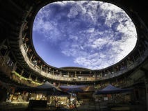 Tulou Building In Fujian Royalty Free Stock Photography Tulou Building In Fujian Royalty Free Stock Photography