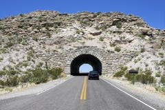 Tunnel In Big Bend National Park Stock Photos