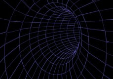 Tunnel of wormhole Digitale 3d wireframetunnel 3D tunnelnet Netwerk cyber technologie surrealism Abstracte vector als achtergrond vector illustratie Tunnel of wormhole Digitale 3d wireframetunnel 3D tunnelnet Netwerk cyber technologie surrealism Abstracte vector als achtergrond vector illustratie