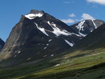 Tuolpagorni Peak In Kebnekaise National Park Royalty Free Stock Image Tuolpagorni Peak In Kebnekaise National Park Royalty Free Stock Image