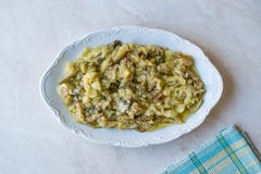 Turecka zakąska Piec oberżynę, Aubergine lub Patlican Ezme/ zdjęcia stock Turecka zakąska Piec oberżynę, Aubergine lub Patlican Ezme/ zdjęcia stock