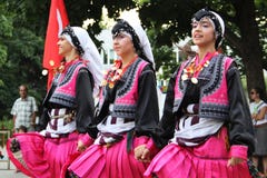 Turkish Dancers Royalty Free Stock Photography