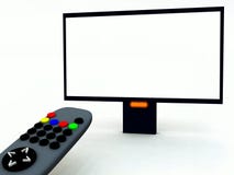 TV Control And TV 24 Royalty Free Stock Photos