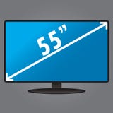 How do you measure TV size?