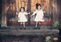 Two Angels Royalty Free Stock Photo