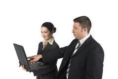 Two business people Stock Image Two business people Stock Image