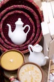 Two Ceramic Teapot Stock Image
