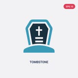 Two color tombstone vector icon from religion concept. isolated blue tombstone vector sign symbol can be use for web, mobile and vector illustration Two color tombstone vector icon from religion concept. isolated blue tombstone vector sign symbol can be use for web, mobile and vector illustration