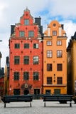 Two Old Houses Royalty Free Stock Images Two Old Houses Royalty Free Stock Images
