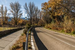 Two roads and one single destination stock photo Two roads and one single destination stock photo