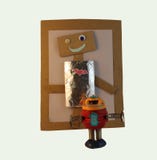 Two Robots stock images Two Robots stock images
