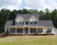 Two Story Residential Home Stock Images Two Story Residential Home Stock Images