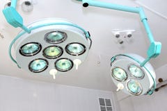 Two Surgical Lamps Stock Images Two Surgical Lamps Stock Images