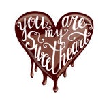 Ty jesteś mój sweeetheart literowaniem ilustracja wektor Ty jesteś mój sweeetheart literowaniem ilustracja wektor