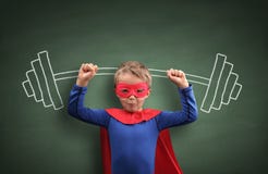 Tyngdlyftningsuperheropojke Tyngdlyftningsuperheropojke