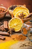 Types of spices, colors and flavors. Still life royalty free stock photos Types of spices, colors and flavors. Still life royalty free stock photos