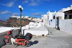 Typical architecture in Santorini Island stock image Typical architecture in Santorini Island stock image