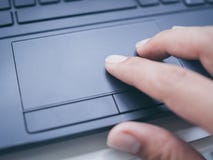 Typing on laptop keyboard stock image Typing on laptop keyboard stock image