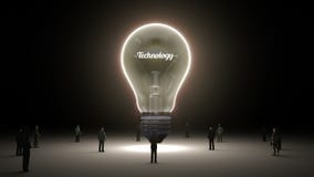 Typo 'teknologi' i den ljusa kulan och omgivna affärsmän, teknikerer, idébegreppsversion (den inklusive alfabetisken) Typo 'teknologi' i den ljusa kulan och omgivna affärsmän, teknikerer, idébegreppsversion (den inklusive alfabetisken)