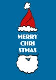 typograficzni tło boże narodzenia wesołych Świąt santa ilustracji typograficzni tło boże narodzenia wesołych Świąt santa ilustracji