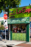 Typowa kubańska restauracja w Mały Hawańskim, Miami zdjęcie stock Typowa kubańska restauracja w Mały Hawańskim, Miami zdjęcie stock