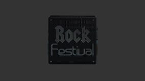 Título do festival da rocha que gerencie para um terço mais baixo em Alpha Channel Título do festival da rocha que gerencie para um terço mais baixo em Alpha Channel