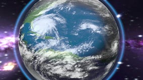 Título tropical de la tormenta hacia almacen de video Título tropical de la tormenta hacia almacen de video