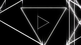 Túnel abstracto hermoso del triángulo con las líneas ligeras blancas mudanza concepto rápido, del disco y de los clubs animación ilustración del vector Túnel abstracto hermoso del triángulo con las líneas ligeras blancas mudanza concepto rápido, del disco y de los clubs animación ilustración del vector