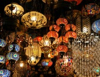 Türkische Mosaiklampe lizenzfreies stockfoto Türkische Mosaiklampe lizenzfreies stockfoto