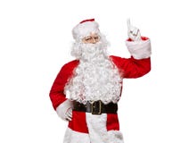 tła Claus odosobniony Santa biel fotografia royalty free tła Claus odosobniony Santa biel fotografia royalty free