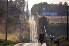 U.S.A. - L'Ohio - Amish immagine stock libera da diritti U.S.A. - L'Ohio - Amish immagine stock libera da diritti