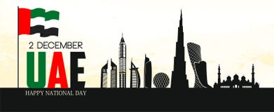 Uae-Unabhängigkeitstag lizenzfreie abbildung Uae-Unabhängigkeitstag lizenzfreie abbildung