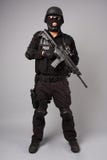 Ufficiale di polizia dello SCHIAFFO Fotografie Stock Libere da Diritti Ufficiale di polizia dello SCHIAFFO Fotografie Stock Libere da Diritti