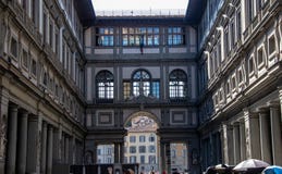Uffizi in Florence royalty-vrije stock fotografie Uffizi in Florence royalty-vrije stock fotografie