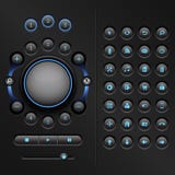 UI elementen stock illustratie UI elementen stock illustratie