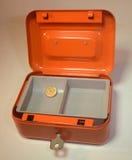 Uit geld stock afbeelding Uit geld stock afbeelding