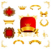 Uitstekende ontwerpelementen royalty-vrije illustratie Uitstekende ontwerpelementen royalty-vrije illustratie