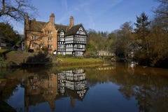 UK Tudor Budynek - Bridgewater Kanał - UK Tudor Budynek - Bridgewater Kanał -