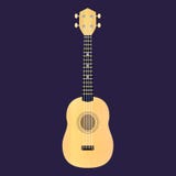 Ukelele, estilo realista stock de ilustración Ukelele, estilo realista stock de ilustración