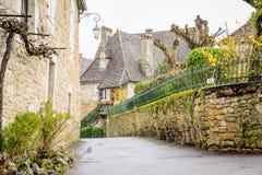 Ulicy carennac, France obraz royalty free Ulicy carennac, France obraz royalty free