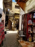 Ulicy fez Medina lub Fes - souks obrazy stock Ulicy fez Medina lub Fes - souks obrazy stock