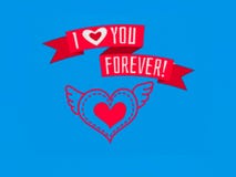 Um cart?o de cumprimentos/vale-oferta do amor, vetor ilustração royalty free Um cart?o de cumprimentos/vale-oferta do amor, vetor ilustração royalty free
