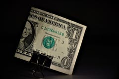 Uma cédula do dólar de Estados Unidos imagem de stock royalty free Uma cédula do dólar de Estados Unidos imagem de stock royalty free