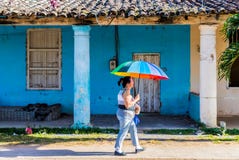 Uma vista típica em Vinales Cuba imagens de stock Uma vista típica em Vinales Cuba imagens de stock