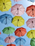 Umbrella Street, Jerusalem royalty free stock photography Umbrella Street, Jerusalem royalty free stock photography