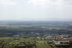 Umbria Landscape, Italy. Landscape Near Cortona Royalty Free Stock Images Umbria Landscape, Italy. Landscape Near Cortona Royalty Free Stock Images